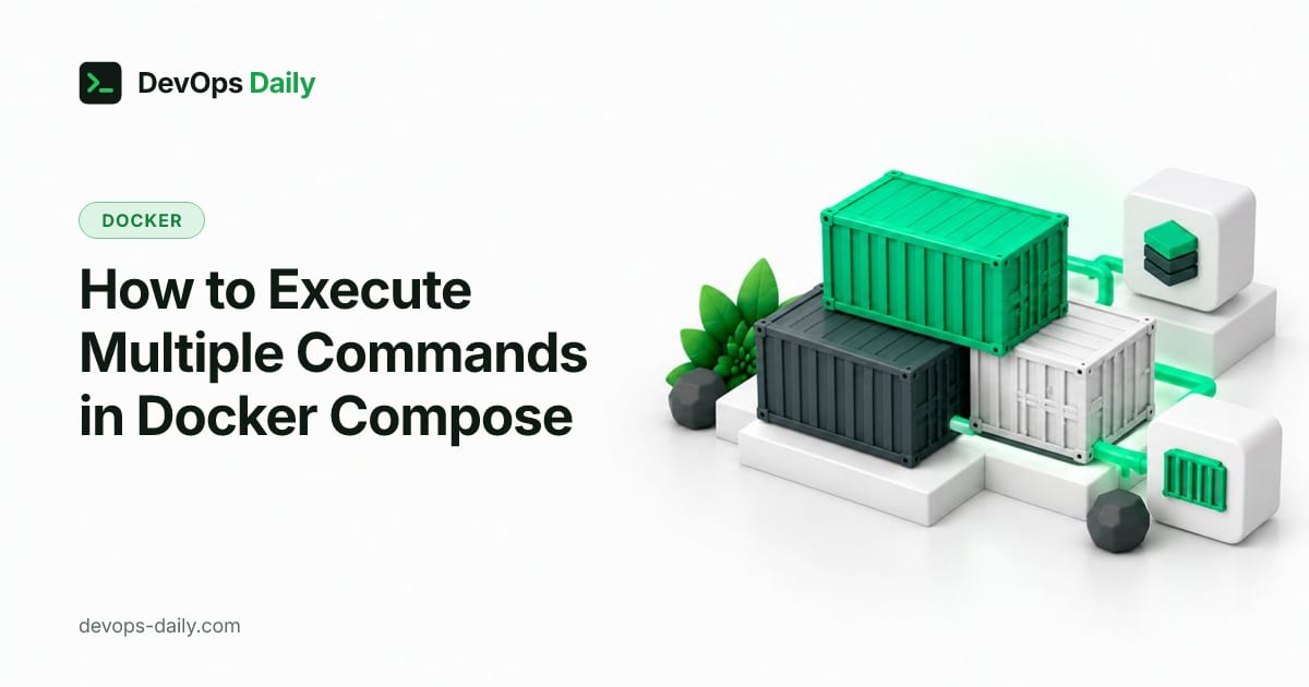 How to Execute Multiple Commands in Docker Compose